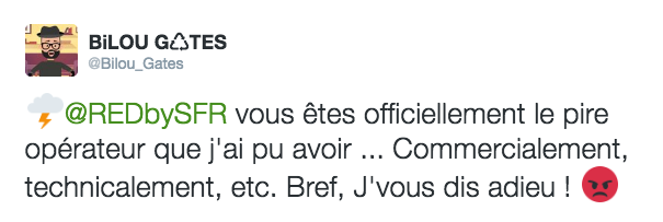 Capture d'écran de Twitter