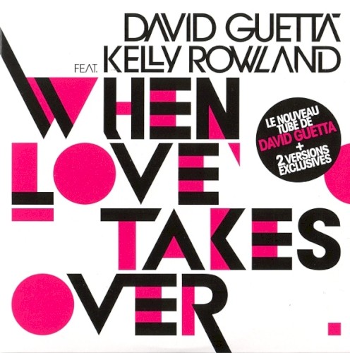 Pochette de When Love Takes Over par David Guetta