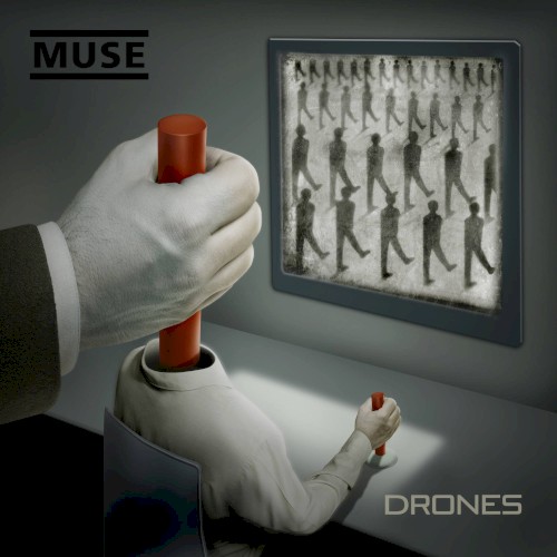 Pochette de Drones par Muse