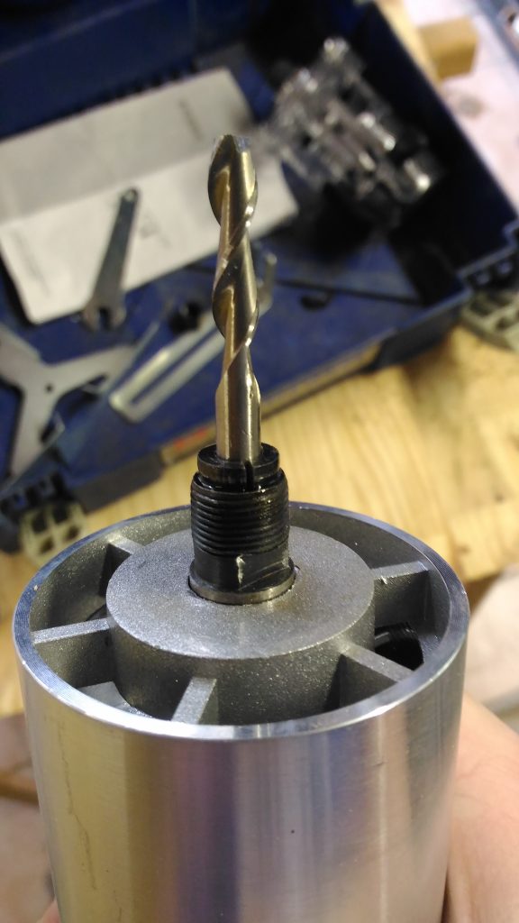 Affleureuse fonctionnelle après réparation