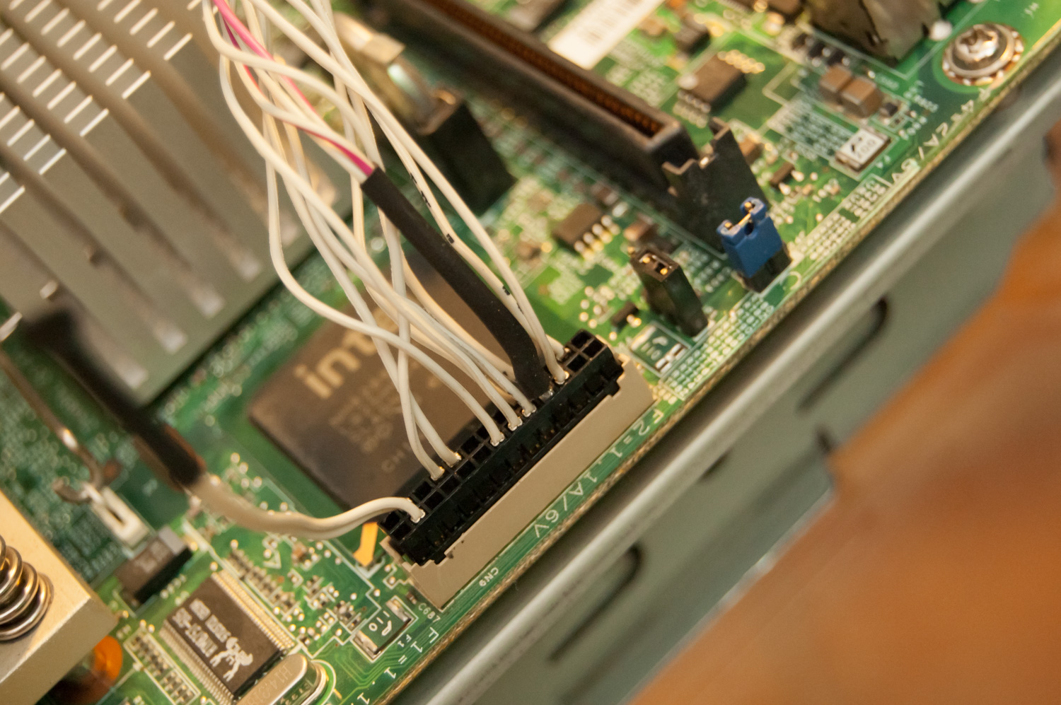 Accès au BIOS via l'adaptateur VGA maison