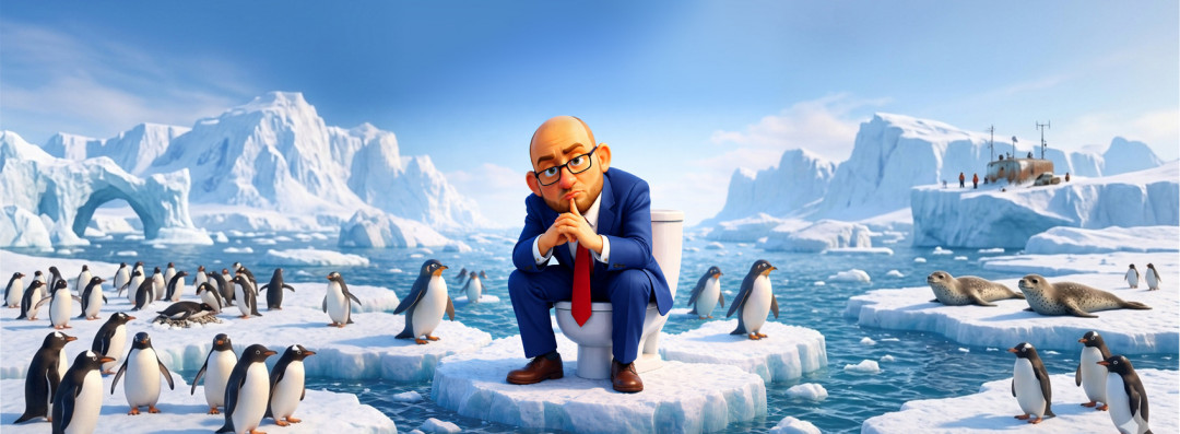 bilou gates en trump pose au groenland