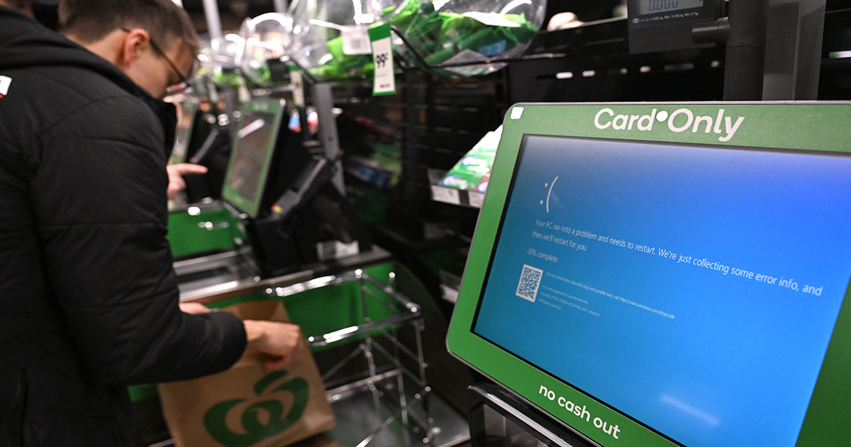 Écrans bleus BSOD provoqués par CrowdStrike le 18 juillet 2024