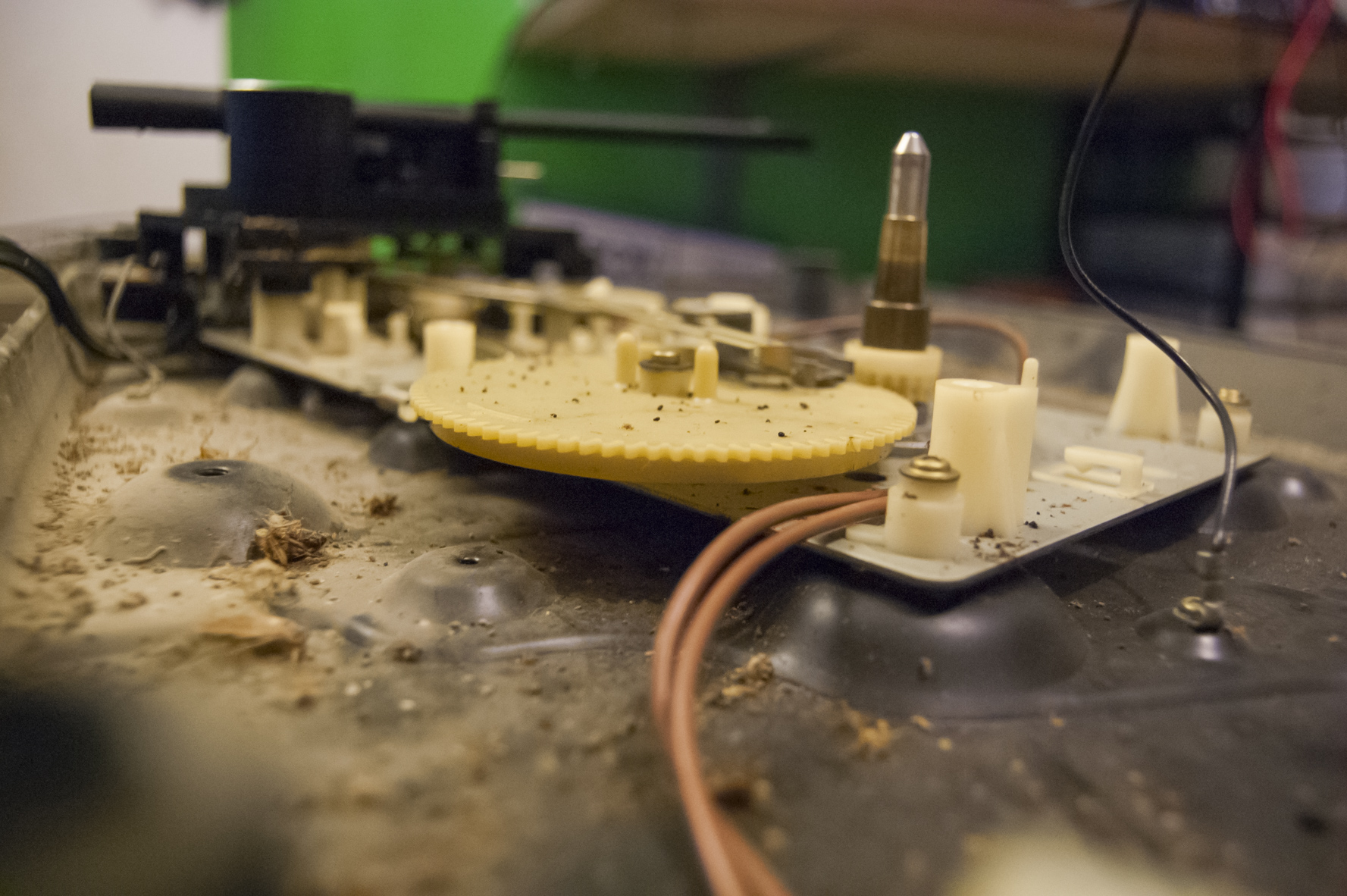 Détail de l'infestation - zone moteur