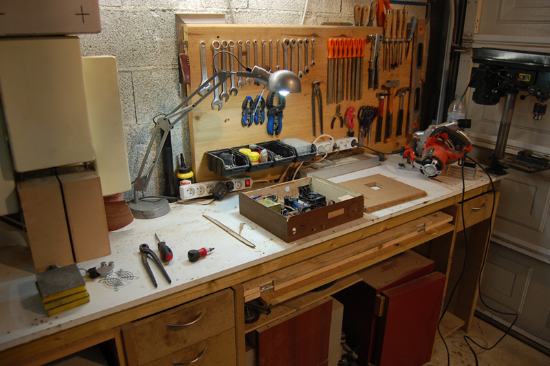 Premier ampli assemblé