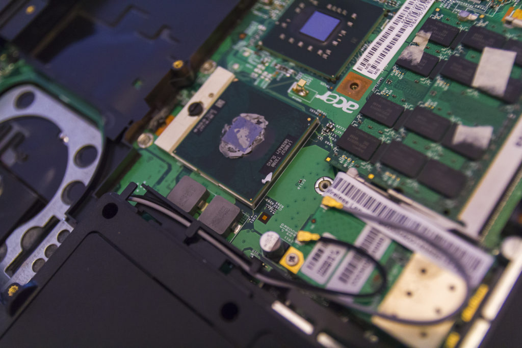 Ouverture du portable