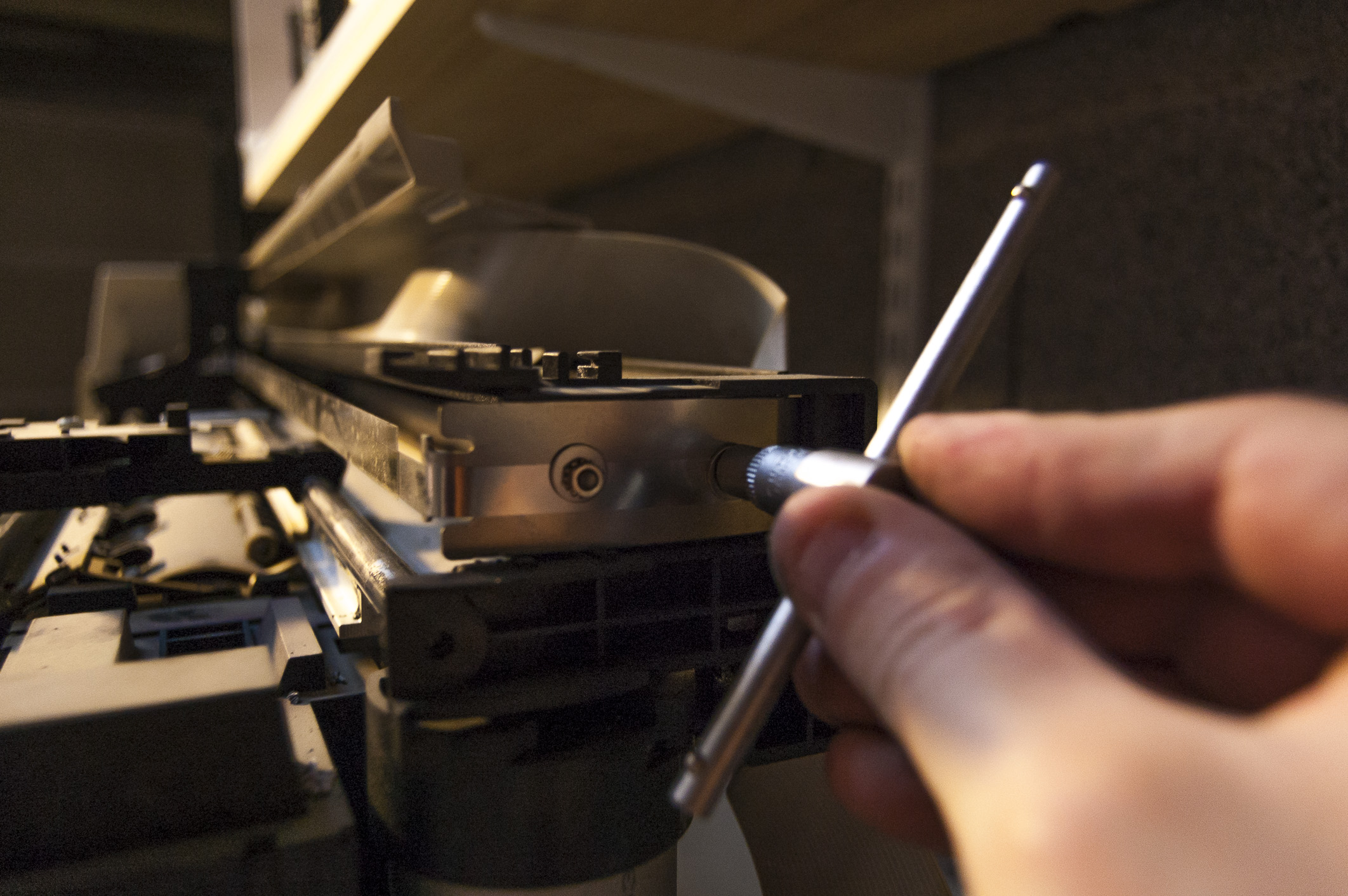 Le traceur HP DJ450C à son arrivée