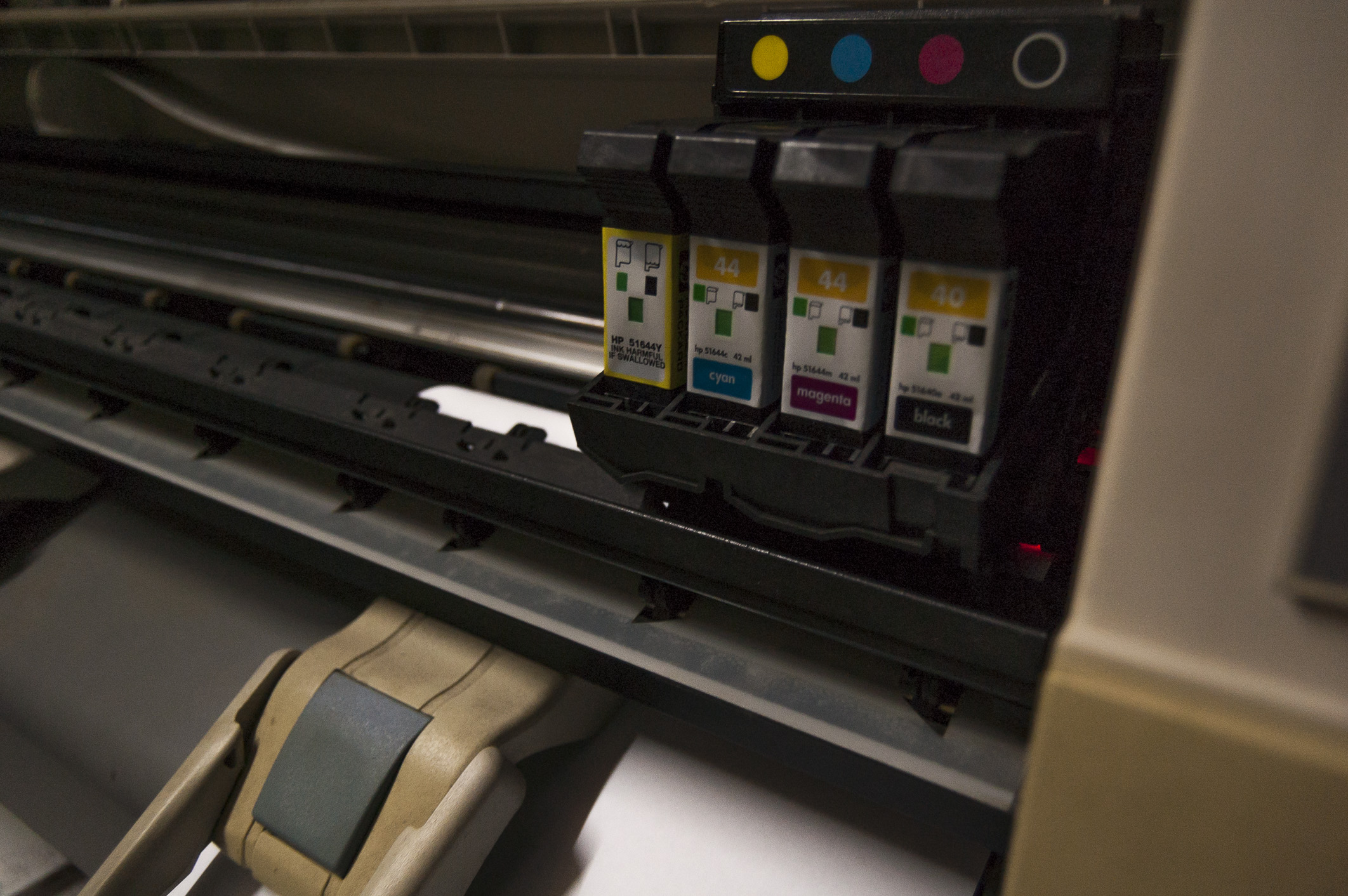 Cartouches périmées