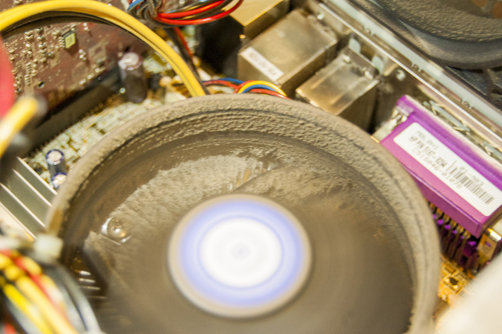 Démontage du ventirad