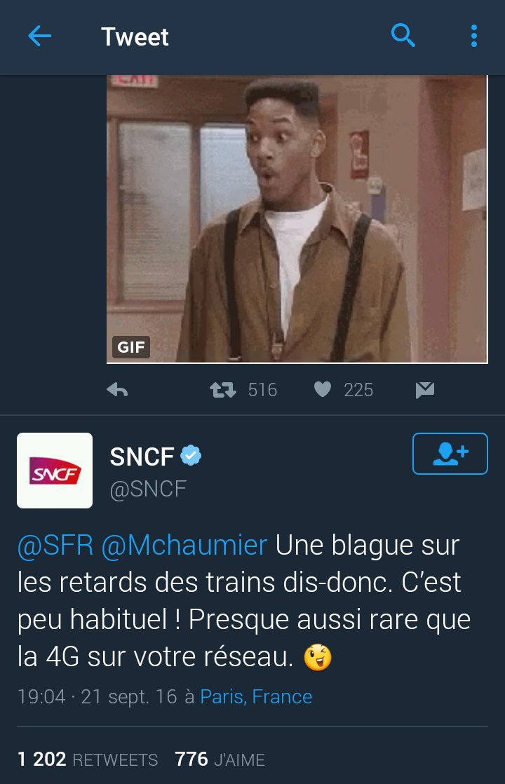Troll entre SFR et SNCF - Partie 3