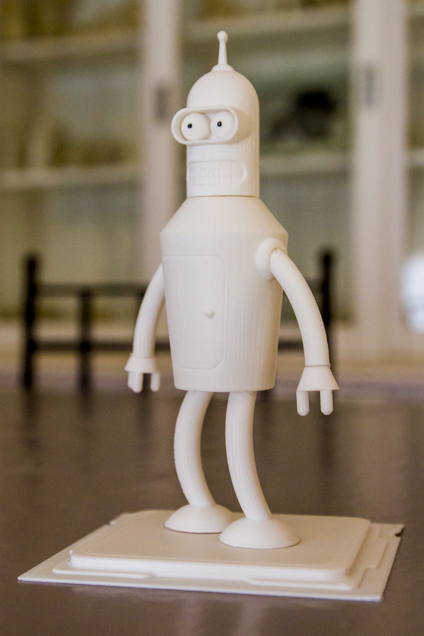 Figurine Bender de Futurama - vue finale