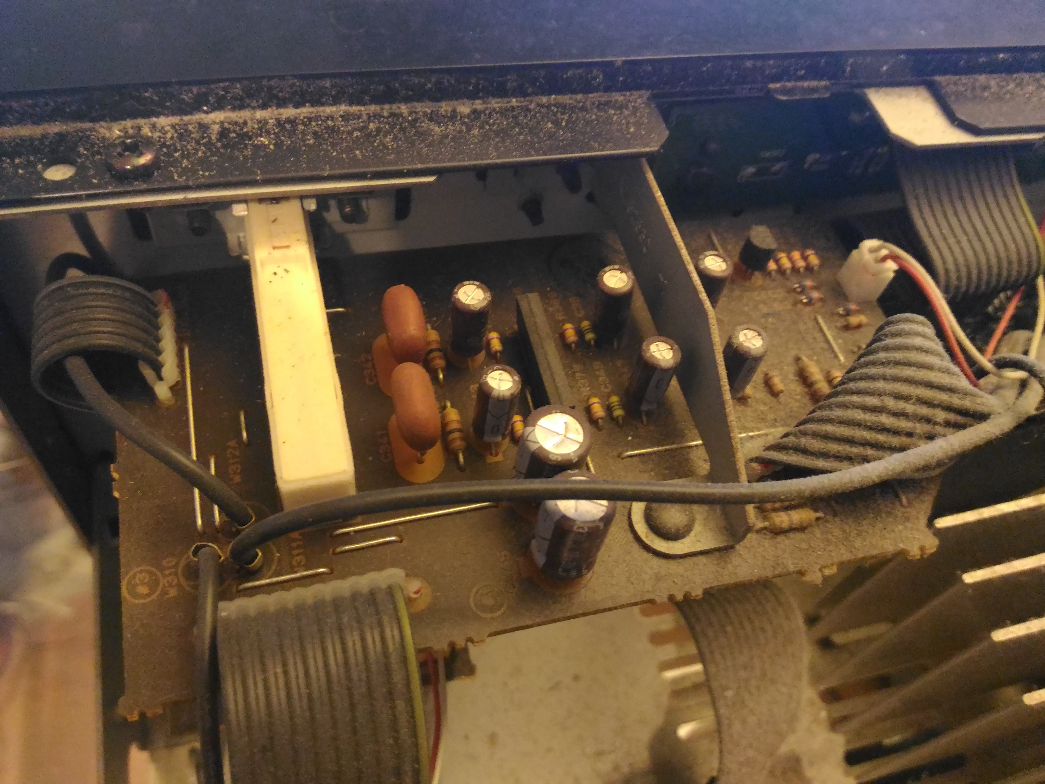 Ampli remonté et propre