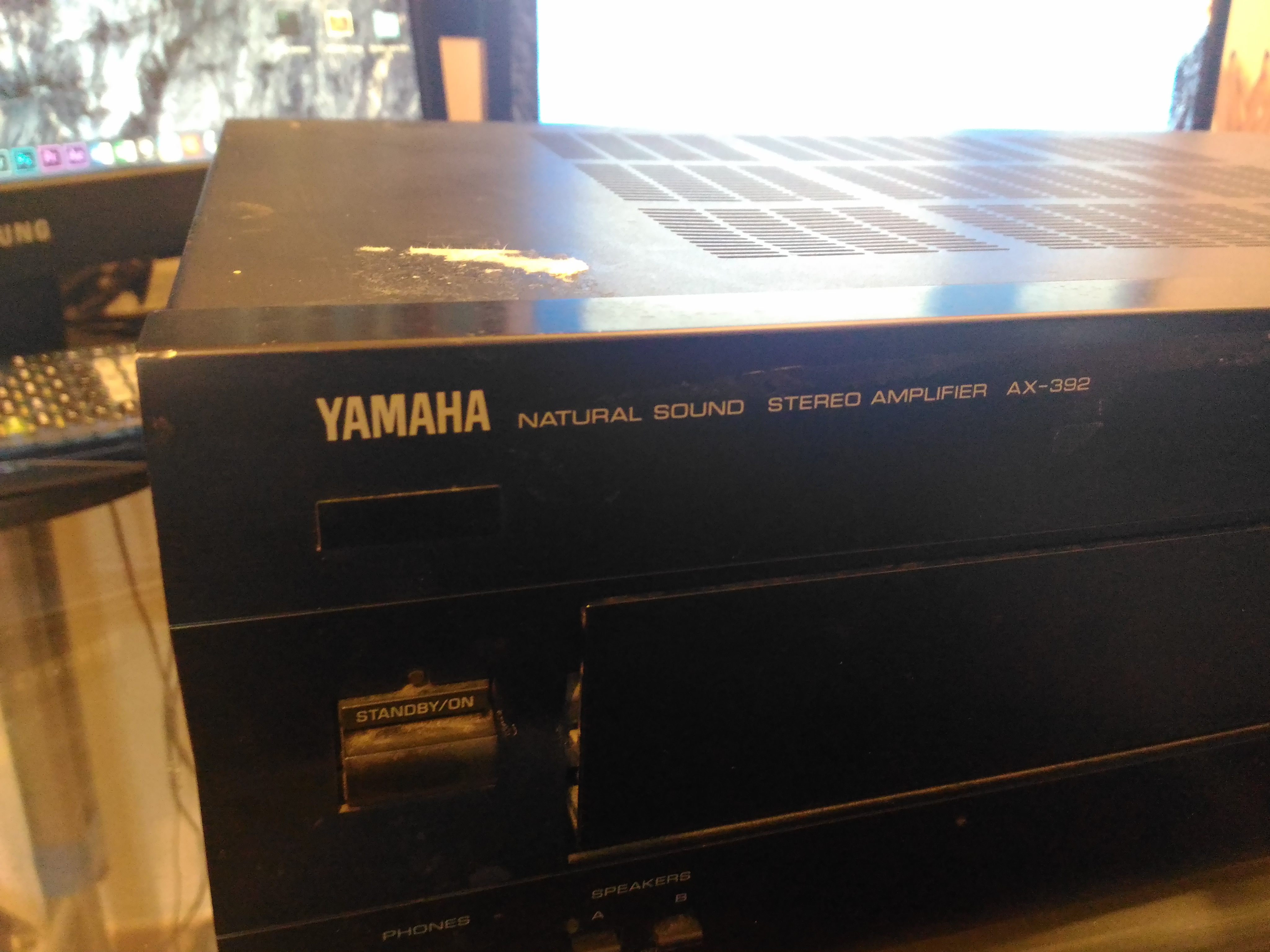 Vue de face mouillée